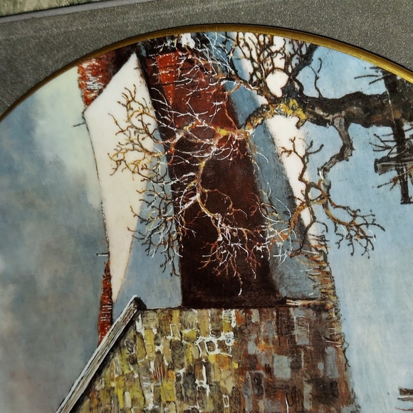 Vintage ERIC SLOANE PENNSYLVANIA PASTORALE ROYAL DOULTON PLATE 1977 - Picture 8 of 15